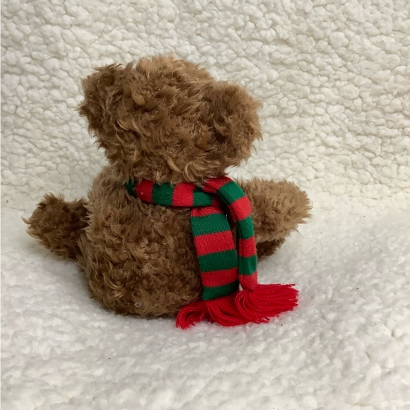 Russ Berrie Bears in Love w Red & Green Scarf Plush Stuffed Animal Toy - Picture 3 of 6